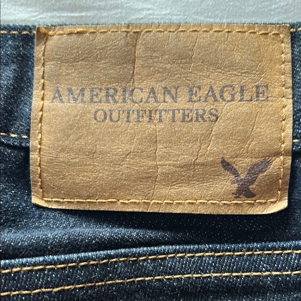 American Eagle Outfitters Men's Dark Blue Skinny Jeans - 29/30 - EXCELLENT COND - Picture 7 of 10